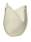 Isabel Marant Oskan Soft Studded Shoulder Bag — Same as shown — Size One Size — Top View