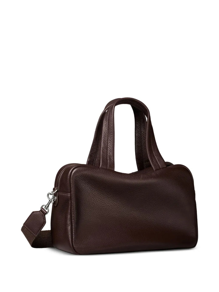 Tory Burch Minimalist Leather Tote Bag — Same as shown — Size One Size — Top View
