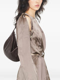 Tory Burch Small Balloon Zip Leather Shoulder Bag — Same as shown — Size One Size — Side View