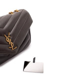 Saint Laurent Chevron Chain Shoulder Bag — Same as shown — Size One Size — Detail View