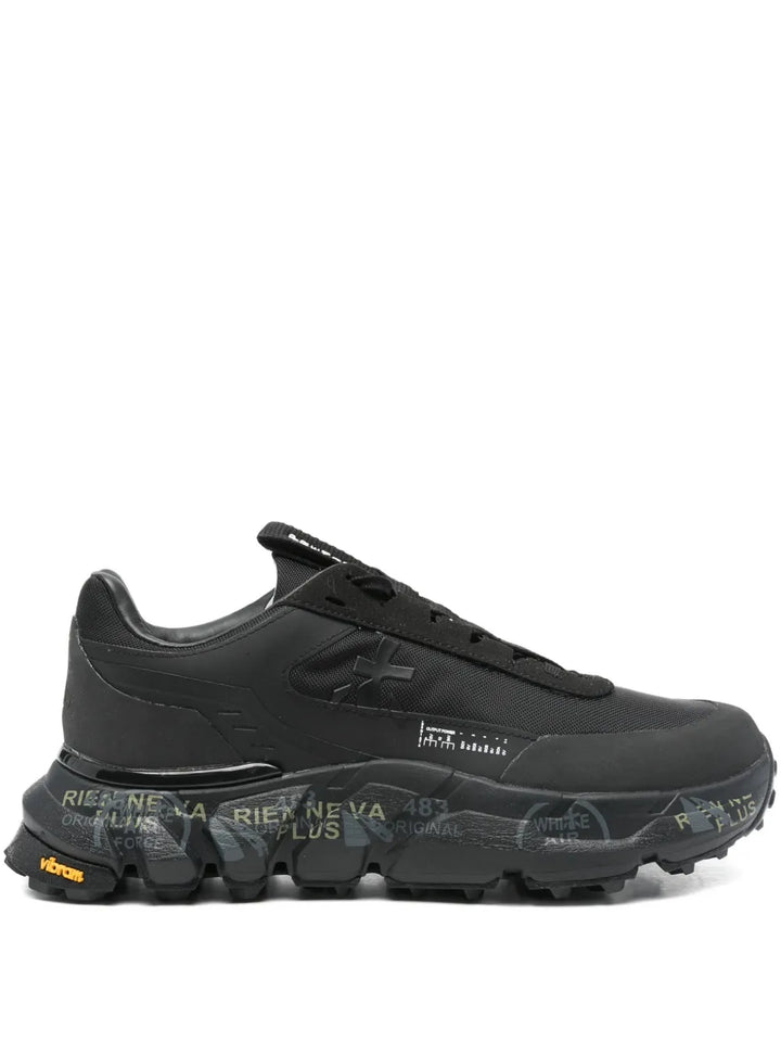 Premiata Devind — Black — Size US M 3.5 - US W 5 — Front View