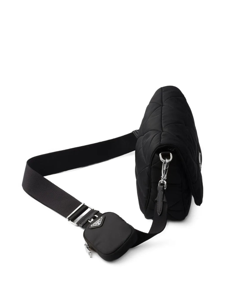 Prada Stitching Padded Shoulder Bag — Same as shown — Size One Size — Top View