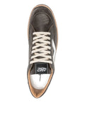 4B12 Playnew Panelled Sneakers — Brown — Size US M 3.5 - US W 5 — Top View