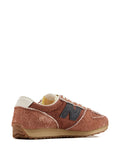 New Balance Suede Panelled — Brown — Size US M 3.5 - US W 5 — Top View