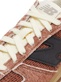 New Balance Suede Panelled — Brown — Size US M 3.5 - US W 5 — Back View