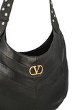 Valentino Garavani Hoboho Chevron Pattern Shoulder Bag — Same as shown — Size One Size — Top View