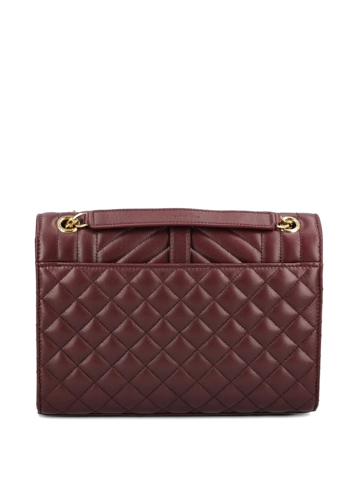 Saint Laurent Matelasse Logo Envelope Shoulder Bag — Same as shown — Size One Size — Side View