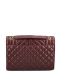 Saint Laurent Matelasse Logo Envelope Shoulder Bag — Same as shown — Size One Size — Side View
