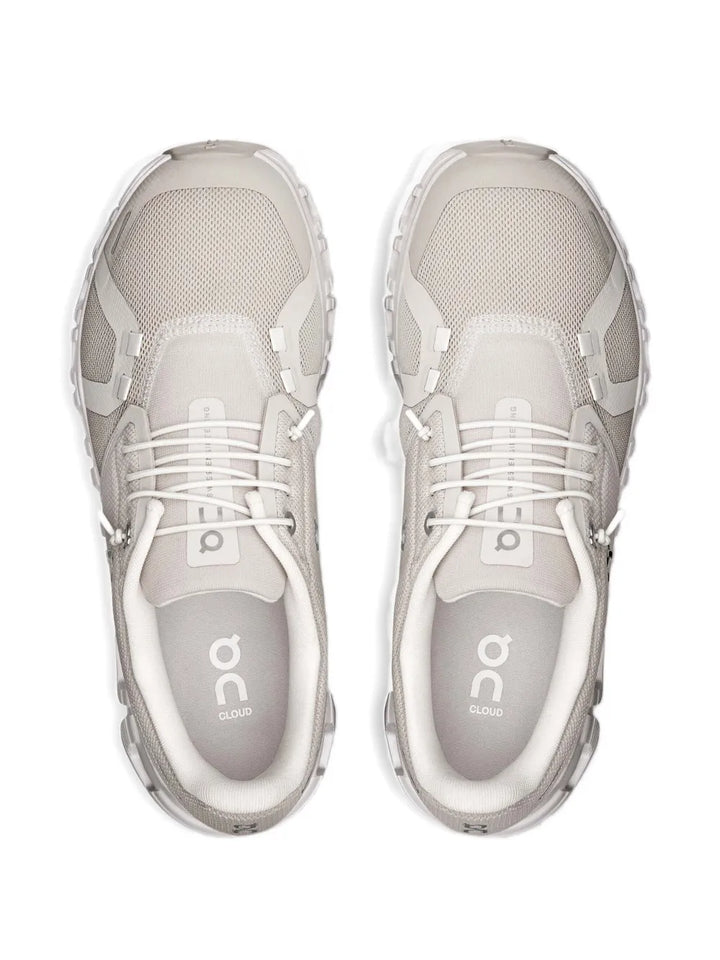 On Running Cloud 6 Elastic-Laces — White — Size US M 3.5 - US W 5 — Top View