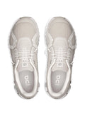 On Running Cloud 6 Elastic-Laces — White — Size US M 3.5 - US W 5 — Top View