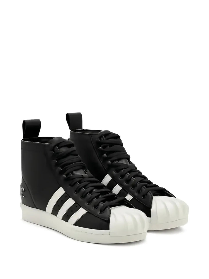 adidas X Thug Club Superstar Sneakers — Black — Size US M 9 - US W 10.5 — Side View