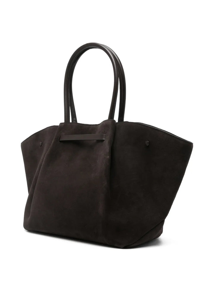 Demellier New York Suede Shoulder Bag — Same as shown — Size One Size — Back View