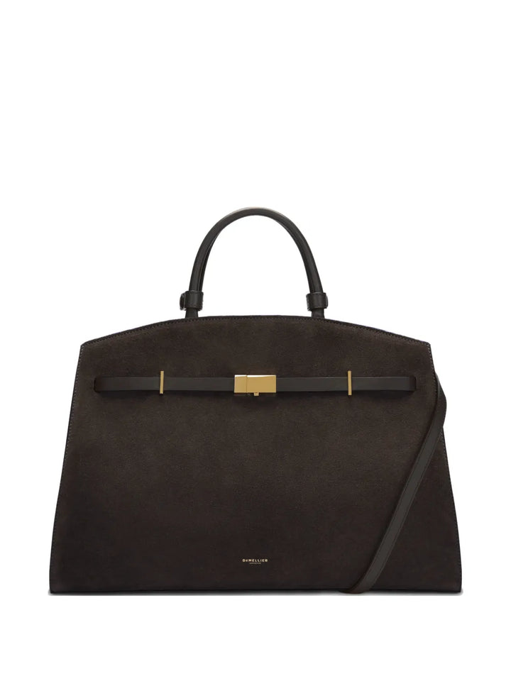Demellier The Hudson Brown Tote Bag — Same as shown — Size One Size — Front View