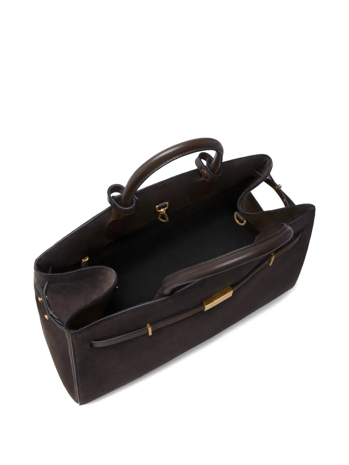 Demellier The Hudson Brown Tote Bag — Same as shown — Size One Size — Back View