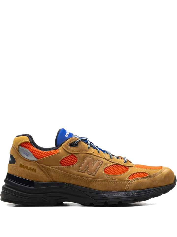 New Balance X Action Bronson Made In Usa 992 — Brown — Size US M 3.5 - US W 5 — Front View