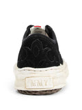 Maison MIHARA YASUHIRO Baker Suede — Black — Size US M 3.5 - US W 5 — Back View