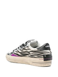 Crime London Sk8 Deluxe — White — Size US M 3.5 - US W 5 — Back View