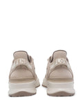 FENDI Suede — Beige — Size US M 3.5 - US W 5 — Back View
