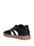 Crime London Lace-Up Fastening — Black — Size US M 3.5 - US W 5 — Back View