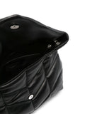 Saint Laurent Medium Loulou Puffer Chevron Logo Shoulder Bag — Same as shown — Size One Size — Back View