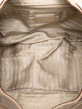 Prada Pre Owned 2000 2025 Cinghiale Trimmed Canvas Canapa Moon Shoulder Bag — Same as shown — Size One Size — Detail View