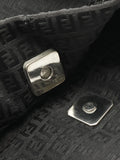 Fendi Pre Owned 2000S Zucchino Patterned Leather Shoulder Bag — Same as shown — Size One Size — Back View