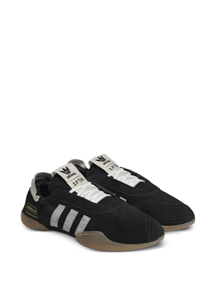 adidas Taekwondo Striped — Black — Size US M 3.5 - US W 5 — Side View