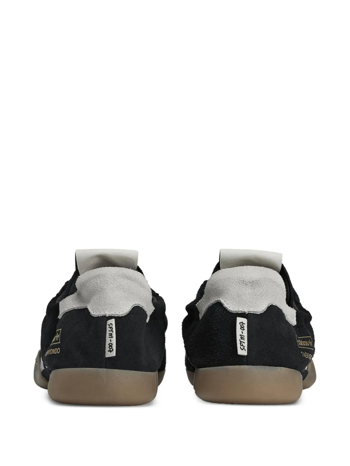 adidas Taekwondo Striped — Black — Size US M 3.5 - US W 5 — Back View