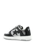 A BATHING APE  Bape Sta Panelled — Black — Size US M 3.5 - US W 5 — Top View