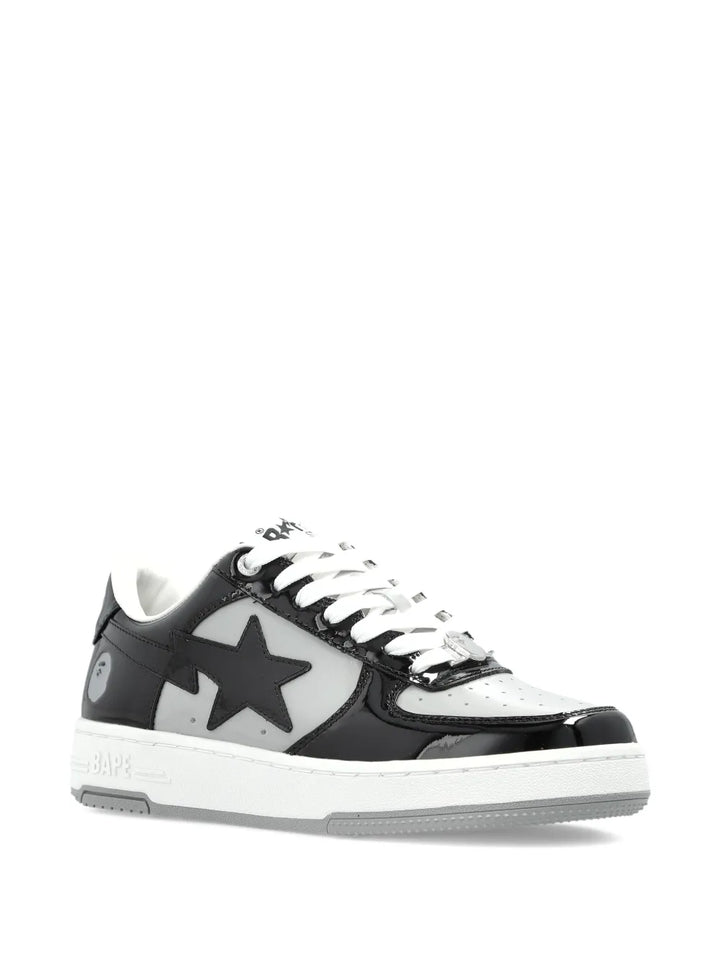 A BATHING APE  Bape Sta Panelled — Black — Size US M 3.5 - US W 5 — Side View