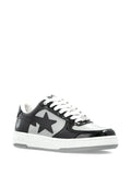 A BATHING APE  Bape Sta Panelled — Black — Size US M 3.5 - US W 5 — Side View