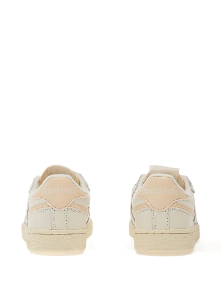 Reebok Club C Revenge — Beige — Size US M 3.5 - US W 5 — Back View