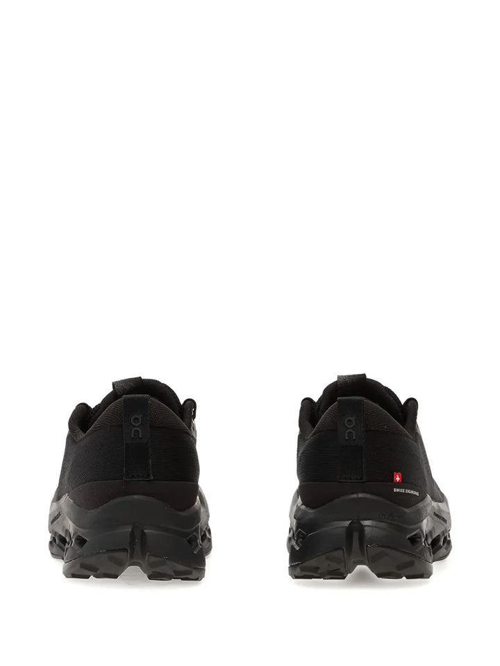 On Running Cloudsurfer Trail 2 Lace-Up — Black — Size US M 3.5 - US W 5 — Back View