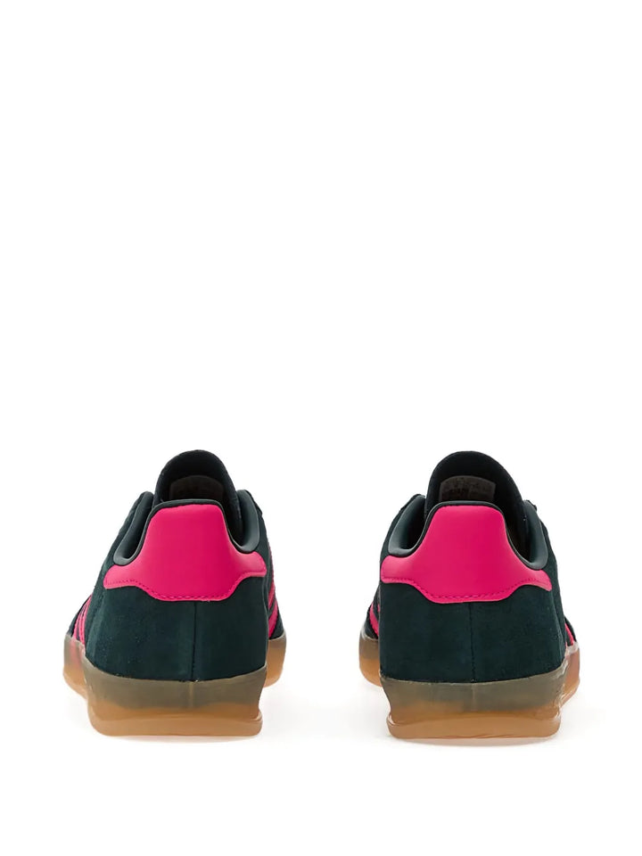 adidas Gazelle Indoor Striped — Green — Size US M 3.5 - US W 5 — Back View