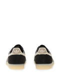 adidas Samba Lace-Up Sneakers — Black — Size US M 10.5 - US W 12 — Back View