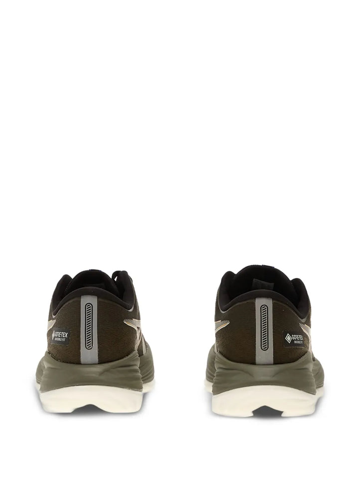 ASICS Gel-Cumulus 27 Gtx — Brown — Size US M 3.5 - US W 5 — Back View