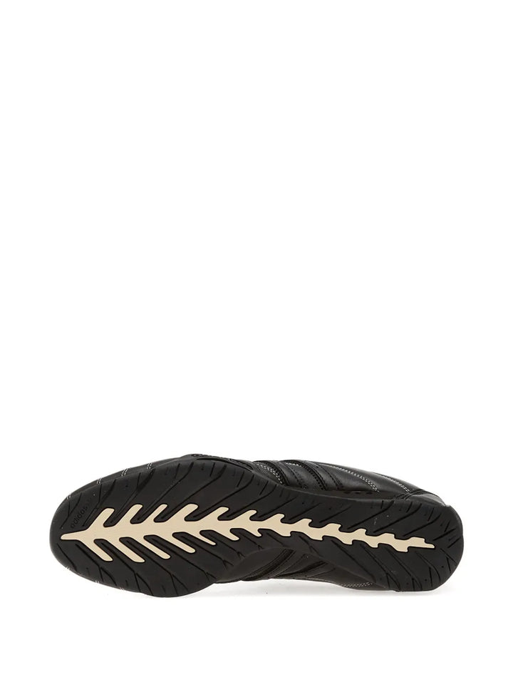 adidas Adiracer Lo Stitched Sneakers — Black — Size US M 4.5 - US W 6 — Detail View