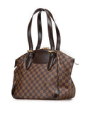 Louis Vuitton Pre Owned 2010 Damier Ebene Verona Mm Shoulder Bag — Same as shown — Size One Size — Back View
