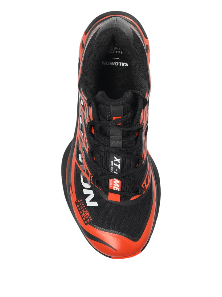 MM6 Maison Margiela X Salomon Xsalomon Lace-Up — Black — Size US M 3.5 - US W 5 — Back View