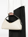 Toteme T Lock Embroidered Leather Shoulder Bag — Same as shown — Size One Size — Side View