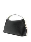 Toteme T Lock Embroidered Leather Shoulder Bag — Same as shown — Size One Size — Back View