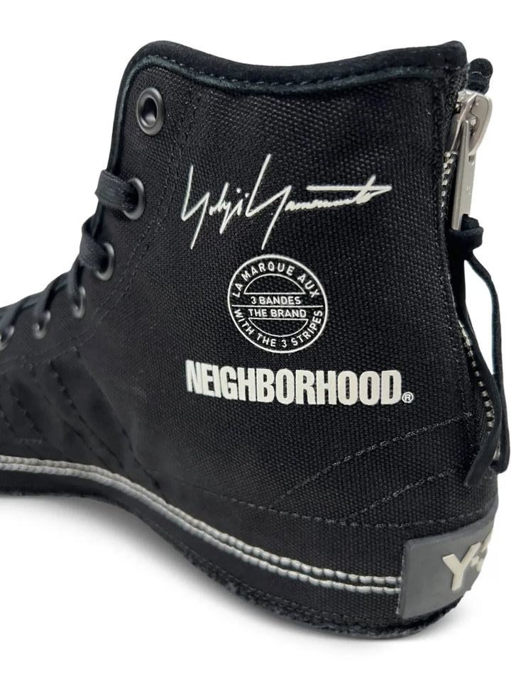 Y-3 X Neighborhood Zip-Detail — Black — Size US M 3.5 - US W 5 — Detail View