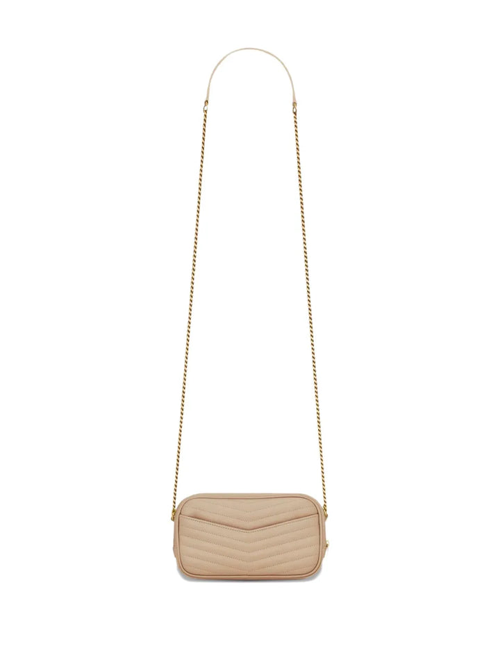 Saint Laurent Quilted Leather Mini Bag — Same as shown — Size One Size — Side View