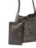 Saint Laurent Small Le 5 A 7 Hook Closure Bag — Same as shown — Size One Size — Top View