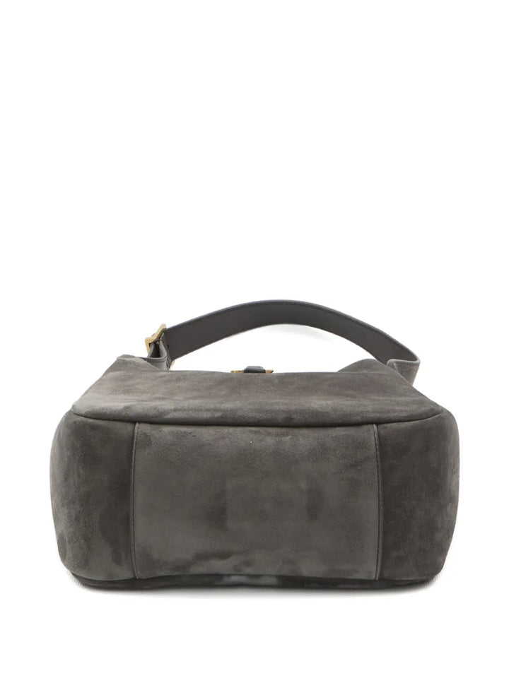 Saint Laurent Small Le 5 A 7 Hook Closure Bag — Same as shown — Size One Size — Back View