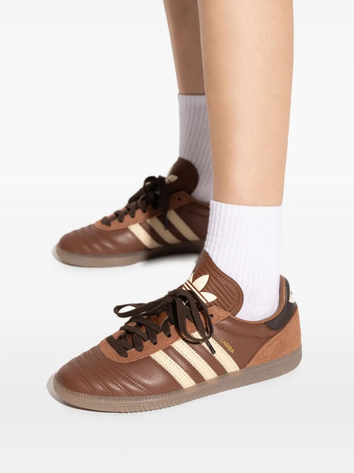 adidas Samba Jp Sneakers — Brown — Size US M 10.5 - US W 12 — Detail View