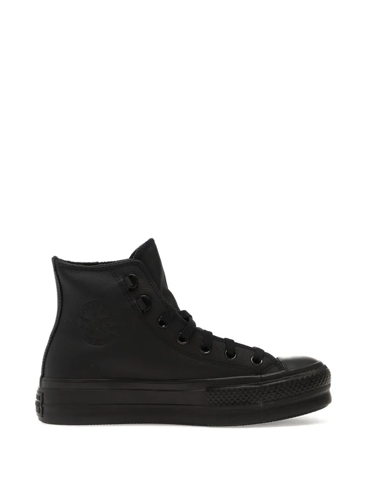 Converse Chuck Taylor Platform — Black — Size US M 3.5 - US W 5 — Back View