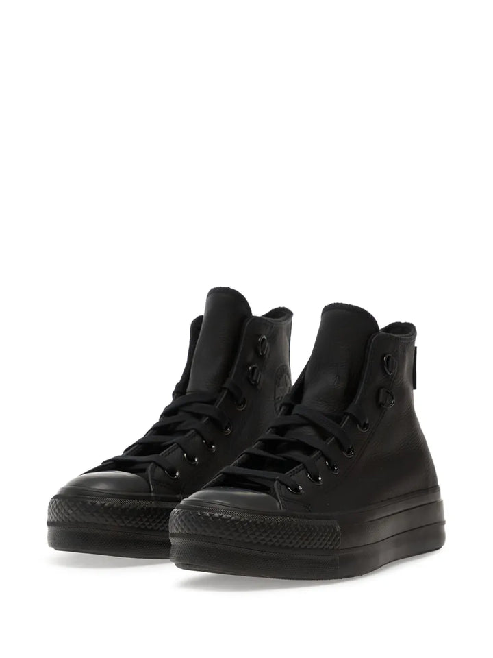 Converse Chuck Taylor Platform — Black — Size US M 3.5 - US W 5 — Side View