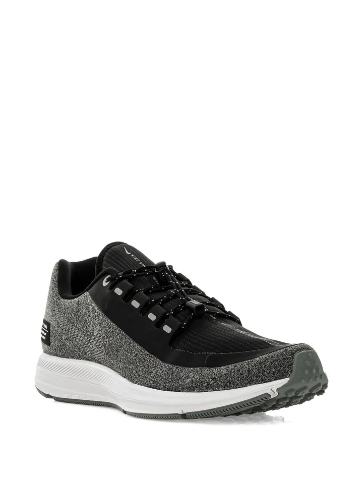 Nike Air Zoom Winflo 5 Run Shield Running — Grey — Size US M 3.5 - US W 5 — Side View