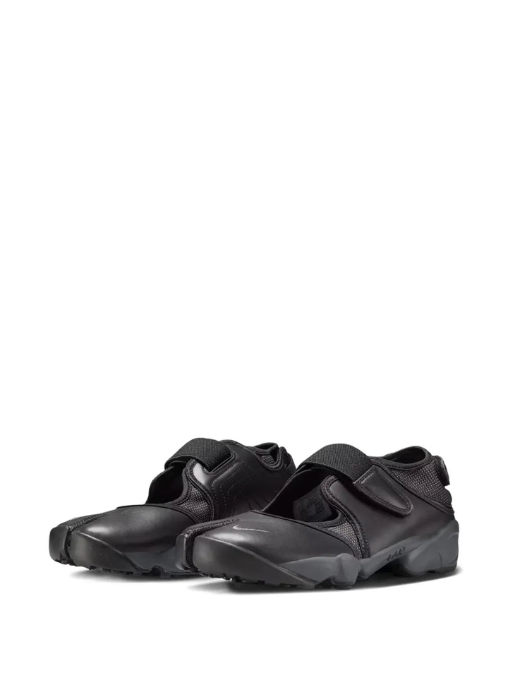 Nike Air Rift Strap Trainers — Black — Size US M 3.5 - US W 5 — Side View